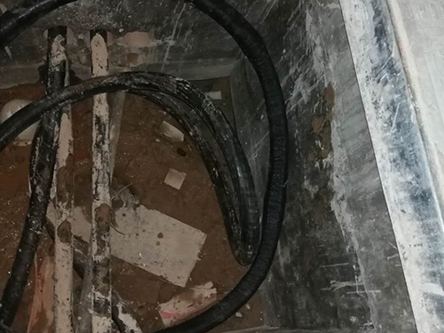 恢復(fù)電纜、安裝完畢